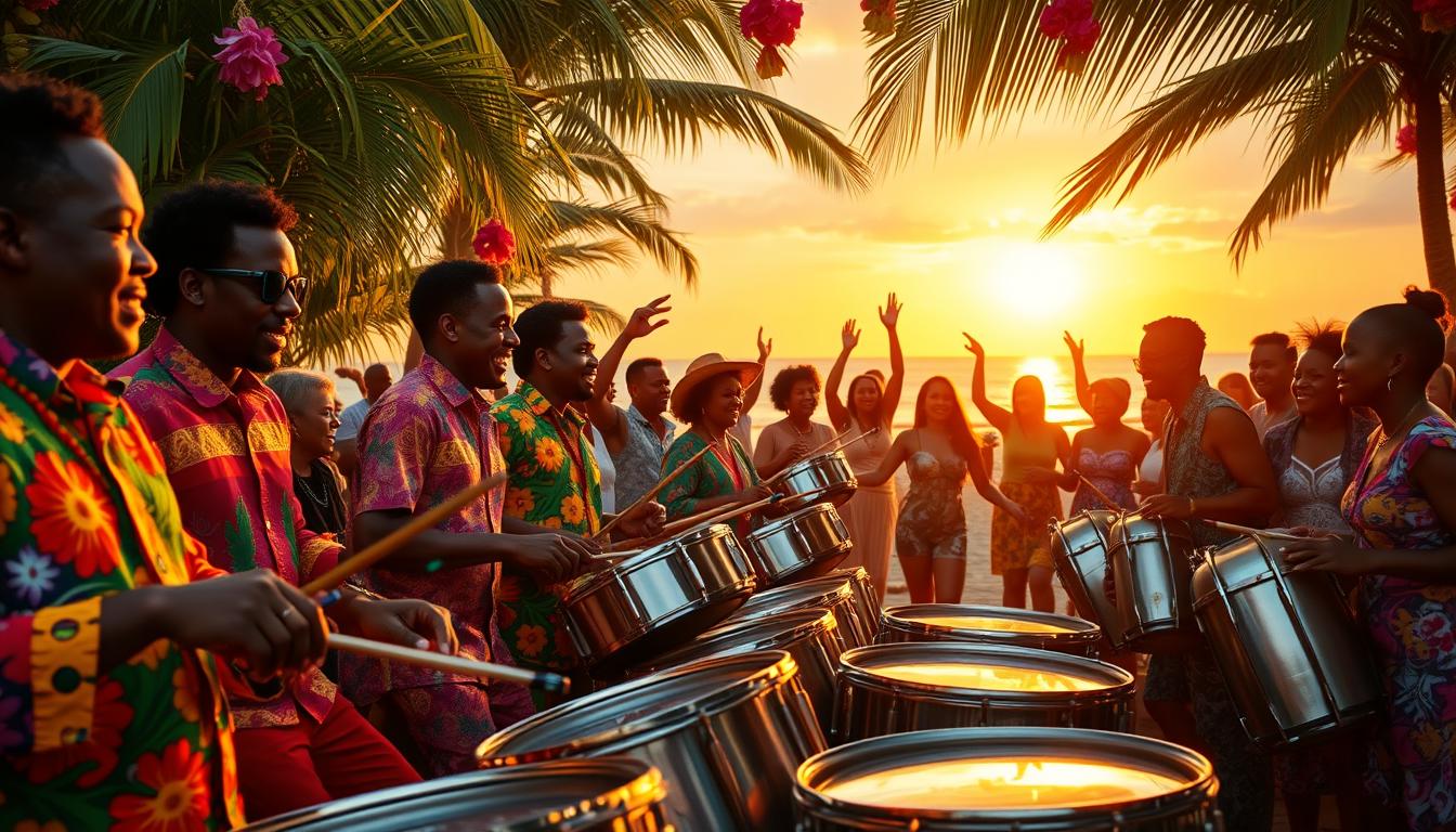 Musique calypso et steeldrum : une histoire liée